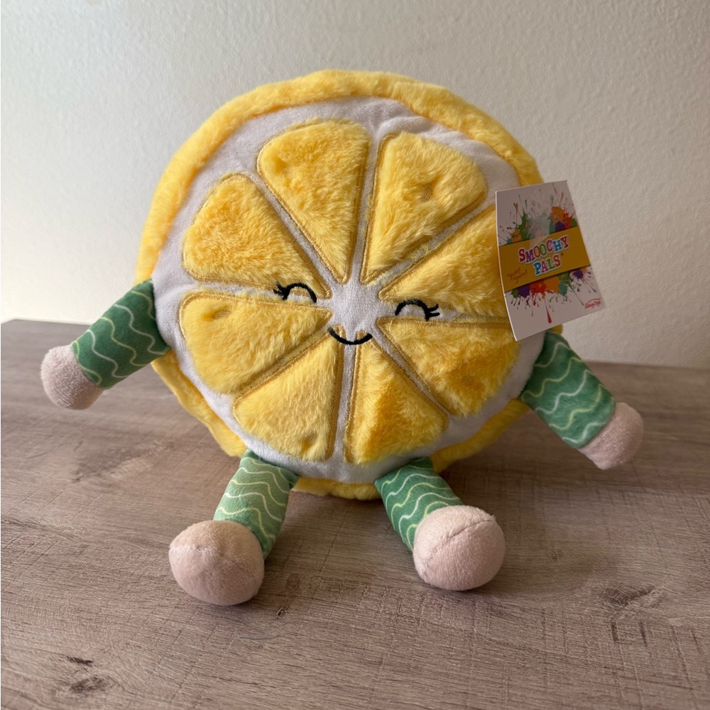 Smoochy Pals Lemon Slice Sweet Face Plush Toy